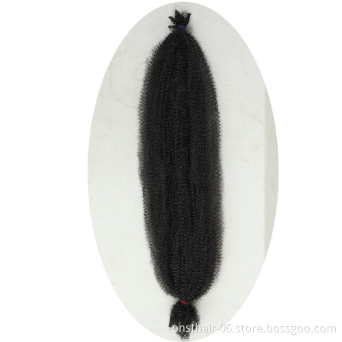 Onst Afro Marley Hair Springy Afro Twist extension spring afro twist braid Box Brainding Hair Crochet Hair